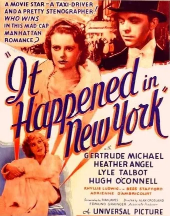 it happened in new york 1935 poster