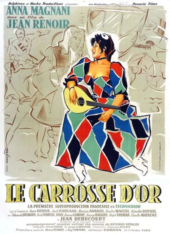 le carrosse d'or 1952 poster