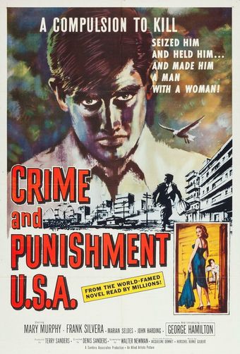 crime & punishment, usa 1959 poster