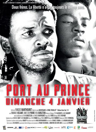 port-au-prince, dimanche 4 janvier 2015 poster