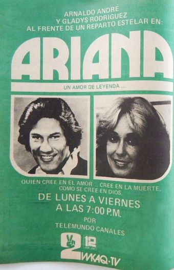 ariana... un amor de leyenda 1980 poster