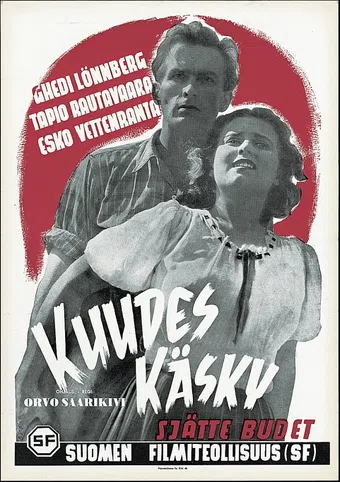 kuudes käsky 1947 poster