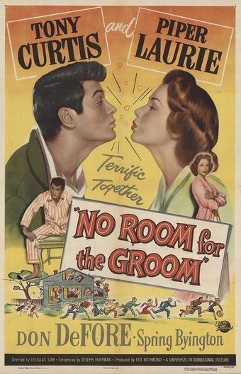 no room for the groom 1952 poster