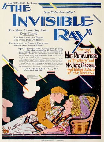 the invisible ray 1920 poster