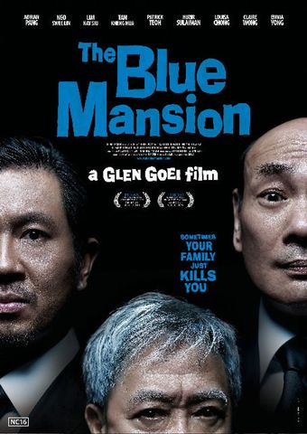 the blue mansion 2009 poster