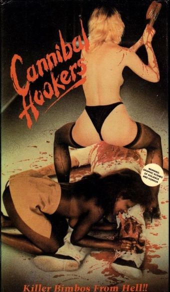 cannibal hookers 1987 poster