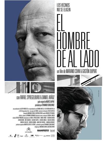 el hombre de al lado 2009 poster