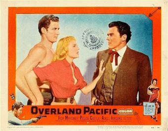 overland pacific 1954 poster