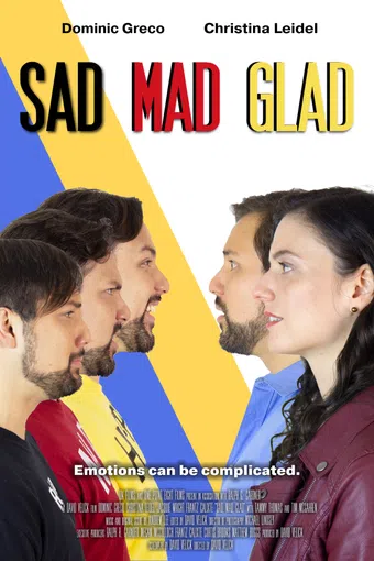 sad mad glad poster