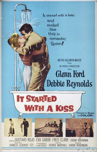 it started with a kiss 1959 poster