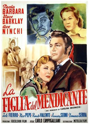 la figlia del mendicante 1950 poster