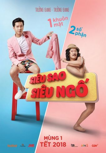 sieu sao sieu ngo 2018 poster