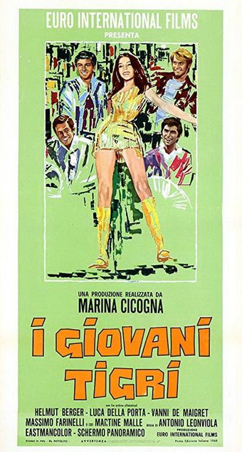 i giovani tigri 1968 poster