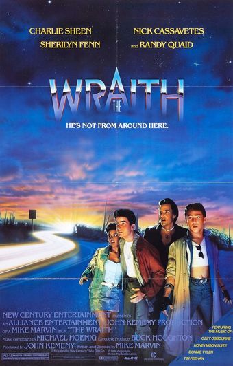 the wraith 1986 poster