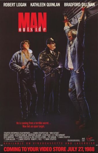 man outside 1987 poster