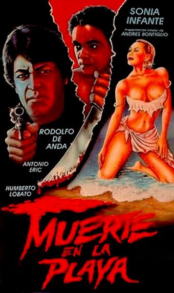 muerte en la playa 1991 poster