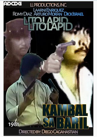 kambal sa baril 1981 poster