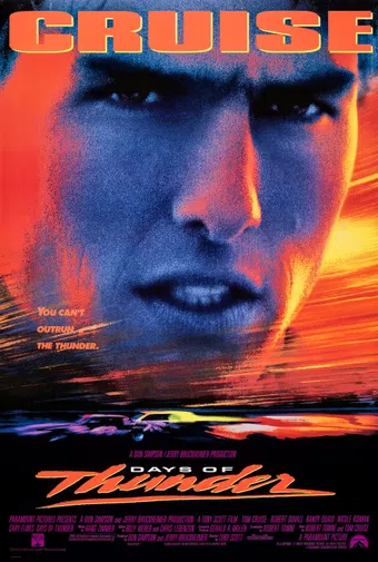 days of thunder 1990 poster