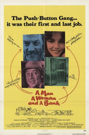 a man, a woman and a bank 1979 poster