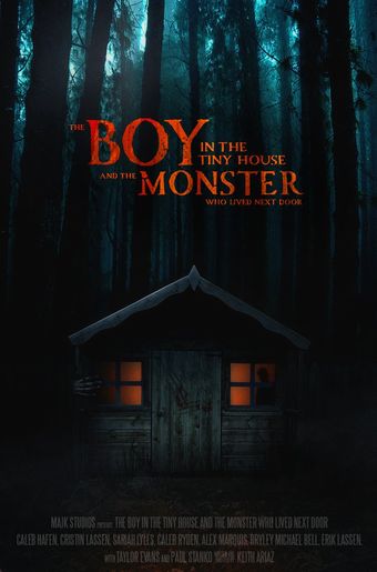 the boy in the tiny house and the monster who lived next door 2022 poster