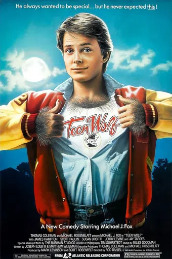 teen wolf 1985 poster