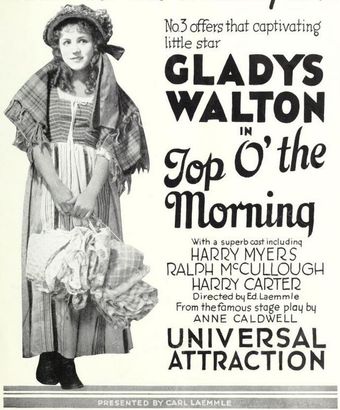 top o' the morning 1922 poster