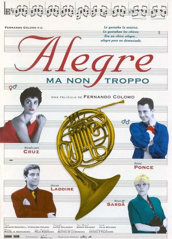 alegre ma non troppo 1994 poster