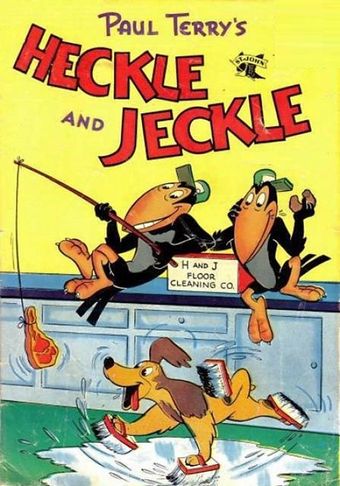 the heckle and jeckle show 1956 poster