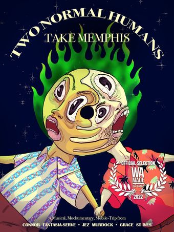 two normal humans take memphis 2022 poster