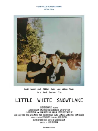 little white snowflake 2020 poster