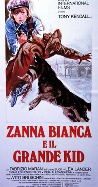 zanna bianca e il grande kid 1977 poster