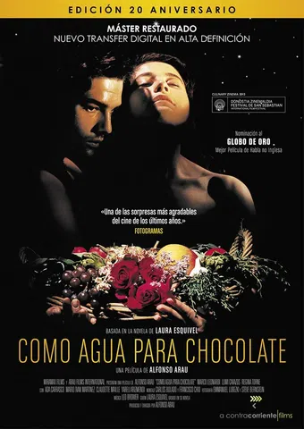 como agua para chocolate 1992 poster