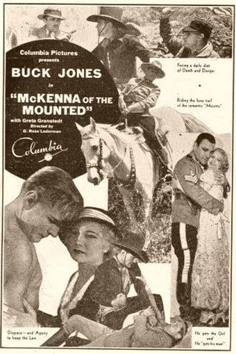 mckenna of the mounted 1932 poster