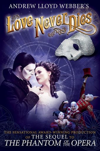 love never dies 2012 poster