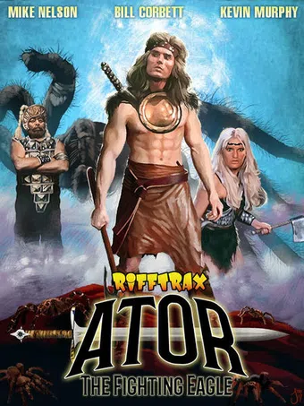 rifftrax: ator the fighting eagle 2017 poster