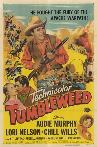 tumbleweed 1953 poster