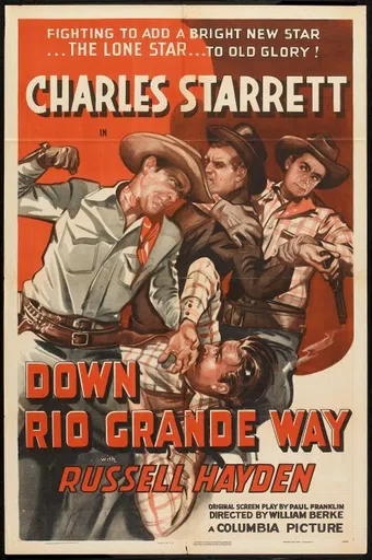 down rio grande way 1942 poster