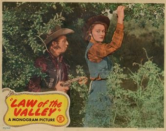 law of the valley 1944 poster