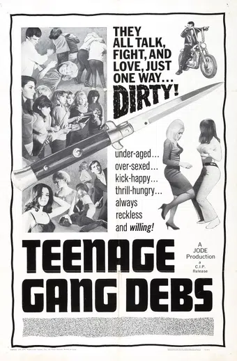 teenage gang debs 1966 poster