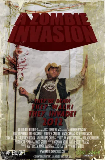 a zombie invasion 2012 poster