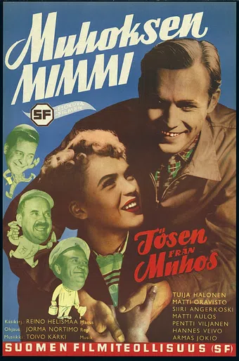 muhoksen mimmi 1952 poster