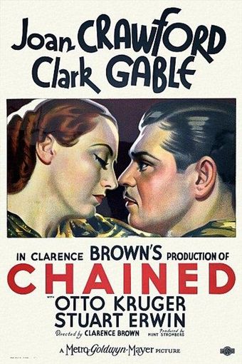 chained 1934 poster