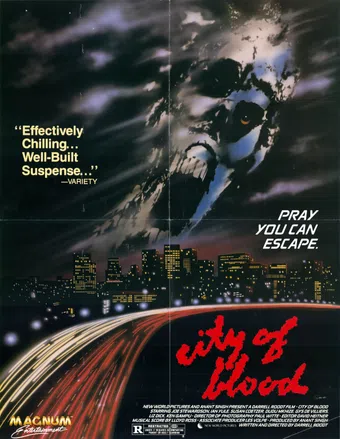 city of blood 1987 poster