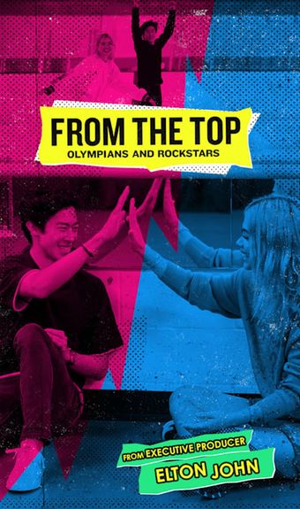 from the top: olympians and rockstars 2021 poster