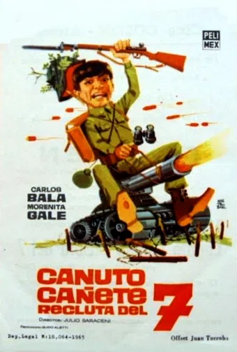 canuto cañete, conscripto del 7 1963 poster