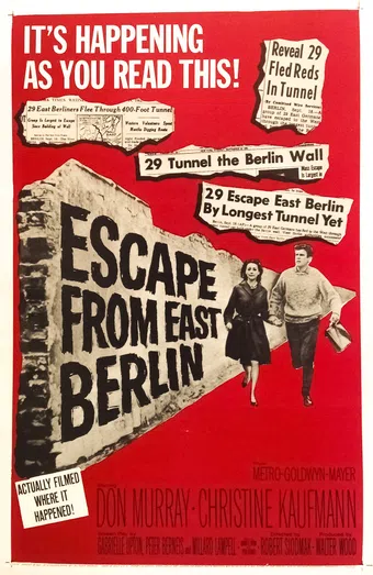 escape from east berlin 1962 poster