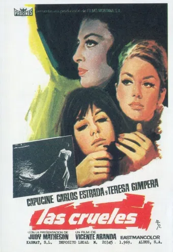 las crueles 1969 poster