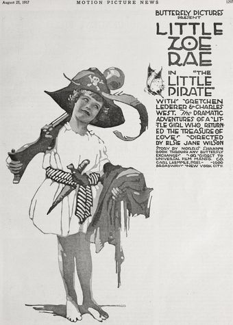 the little pirate 1917 poster