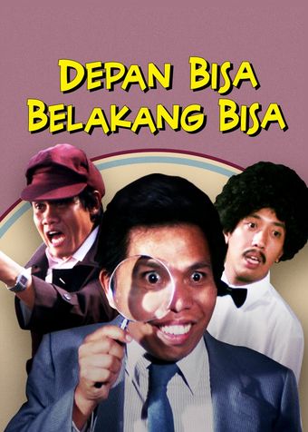 depan bisa belakang bisa 1987 poster