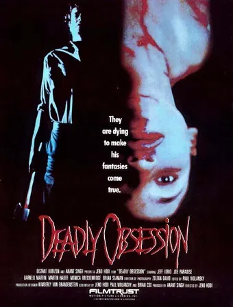 deadly obsession 1988 poster